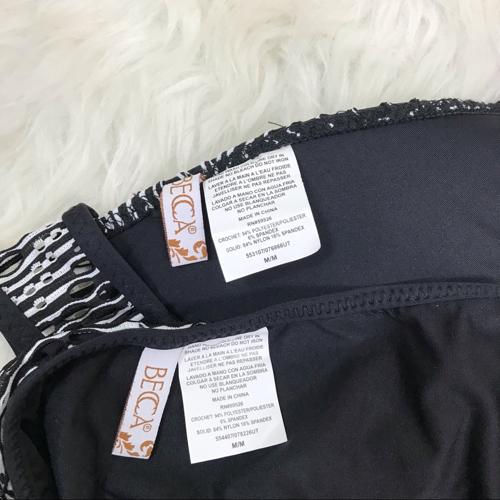 NEW Becca crochet halter bikini set - Picture 11 of 12